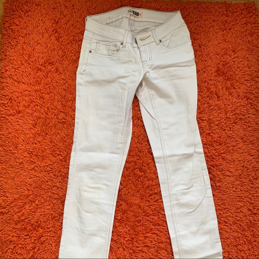 White jeans